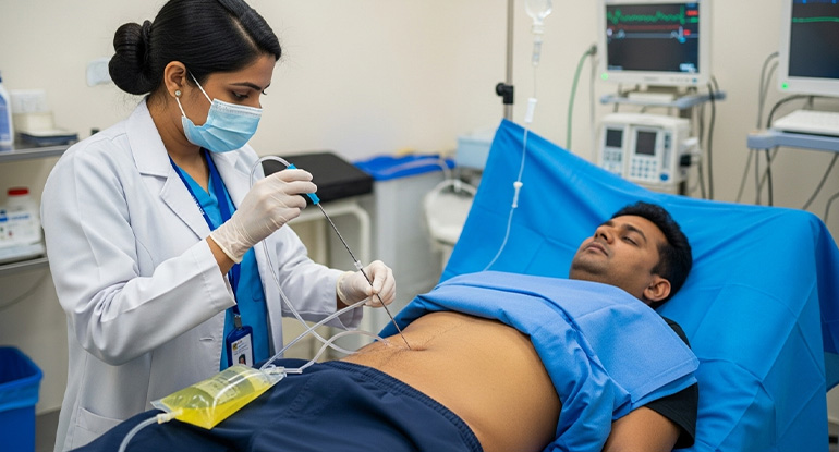 Abdominal Fluid Tapping